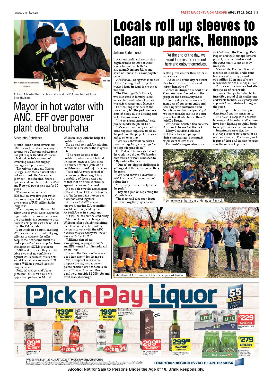 Rekord Centurion 26 August 2022 page 3