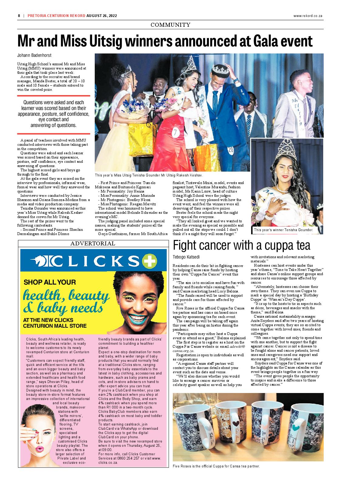Rekord Centurion 26 August 2022 page 8