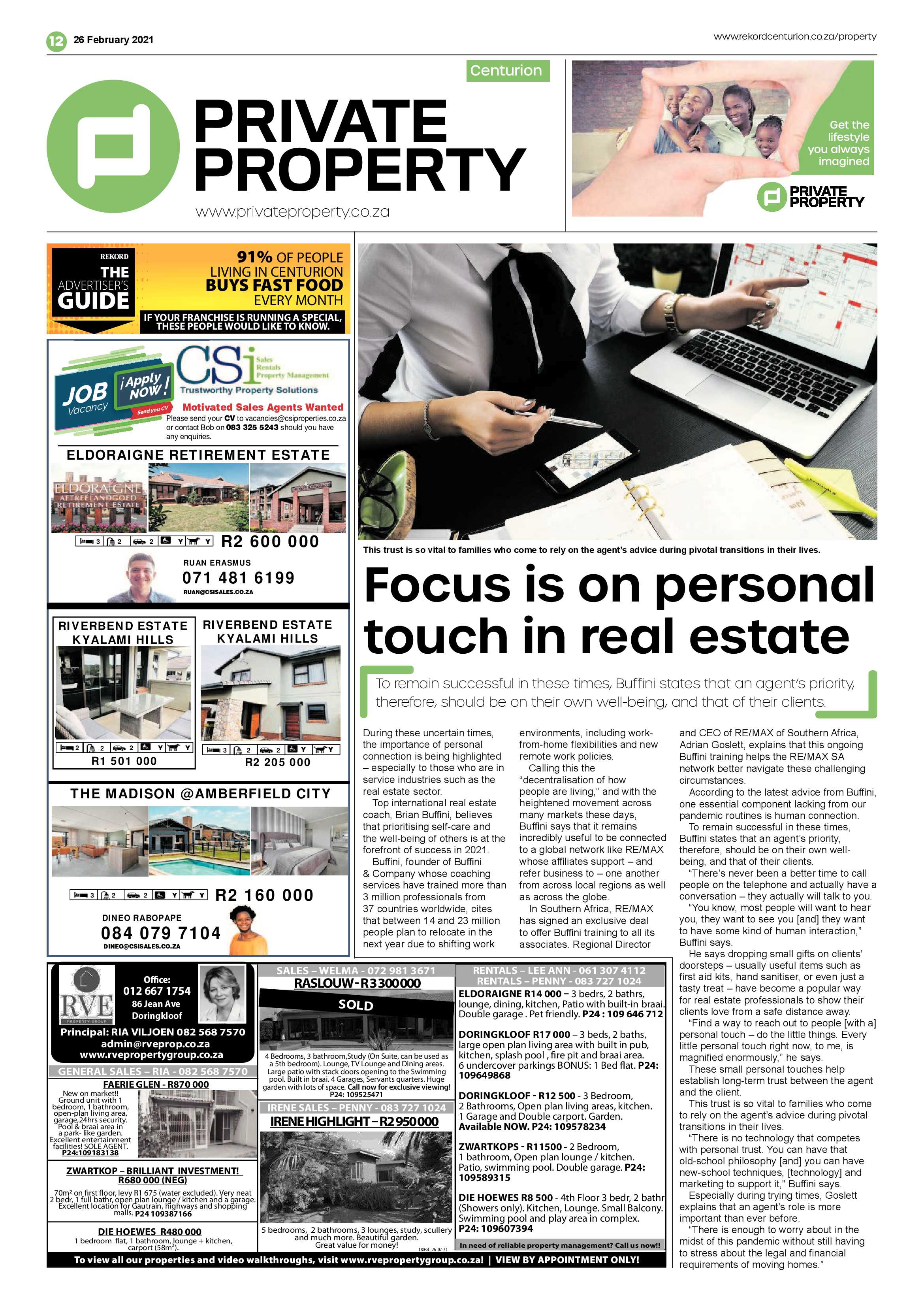Rekord Centurion 26 February 2021 page 12