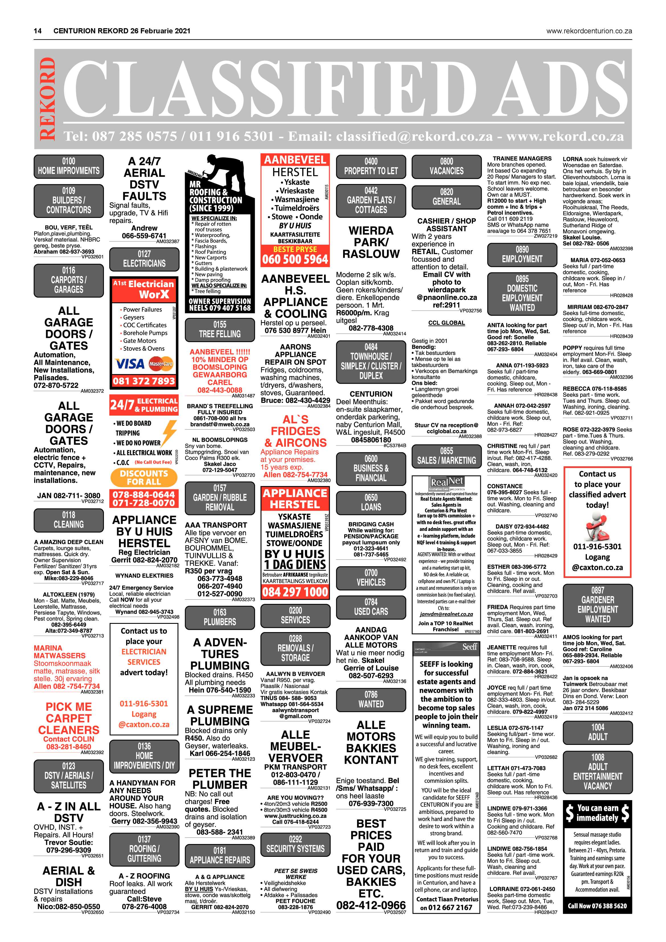 Rekord Centurion 26 February 2021 page 14
