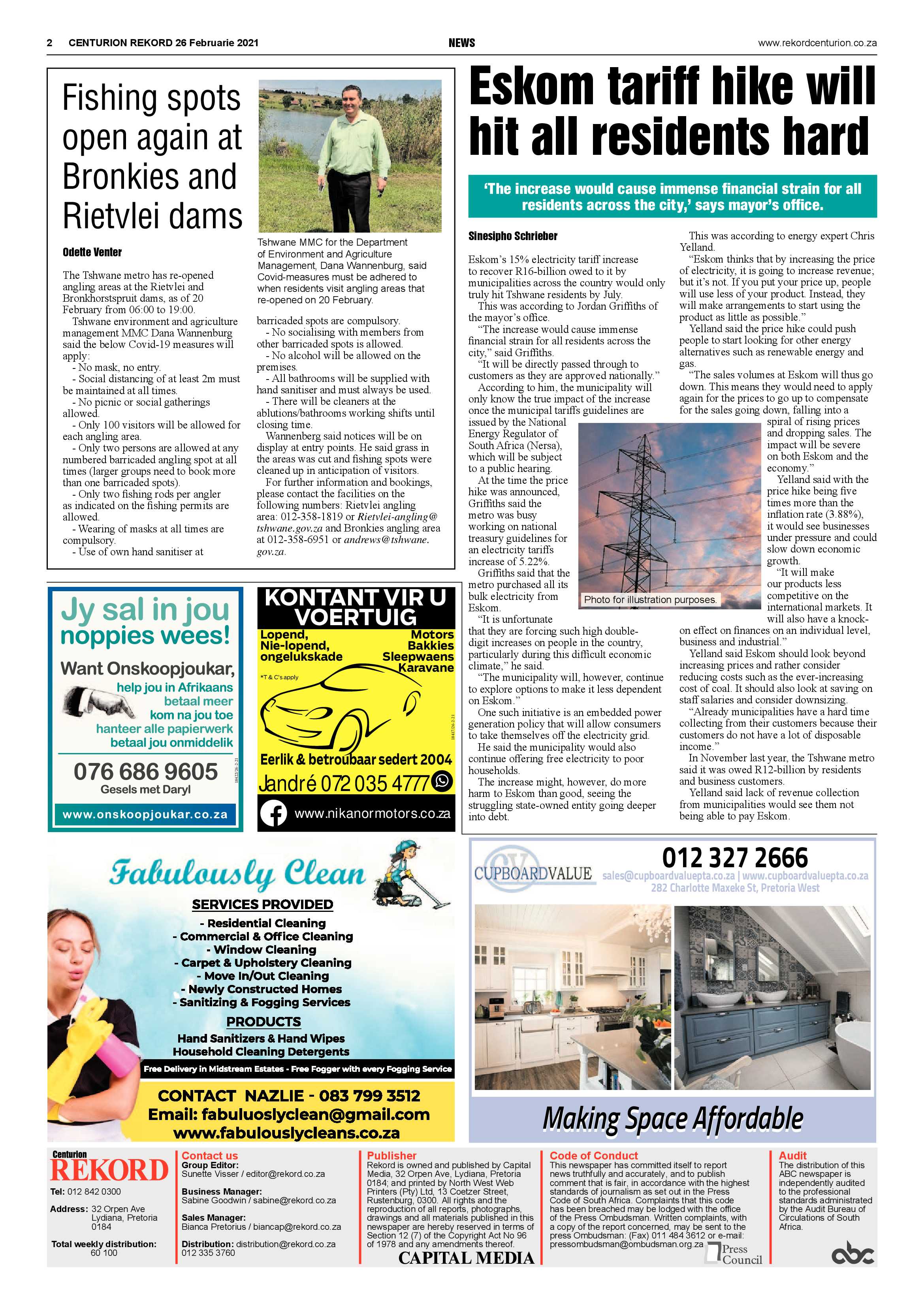 Rekord Centurion 26 February 2021 page 2
