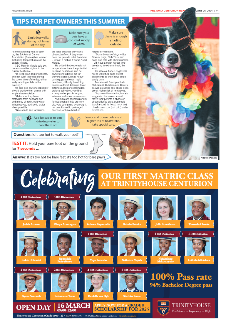 Rekord Centurion 26 January 2024 page 11