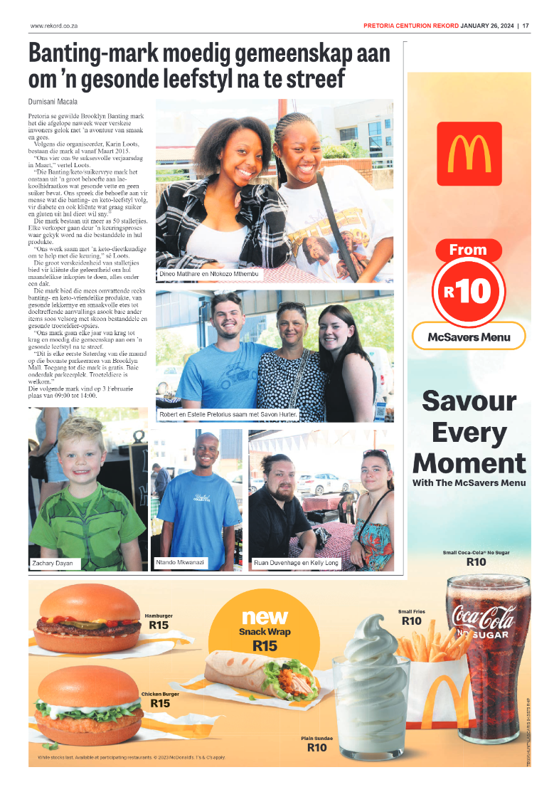 Rekord Centurion 26 January 2024 page 17