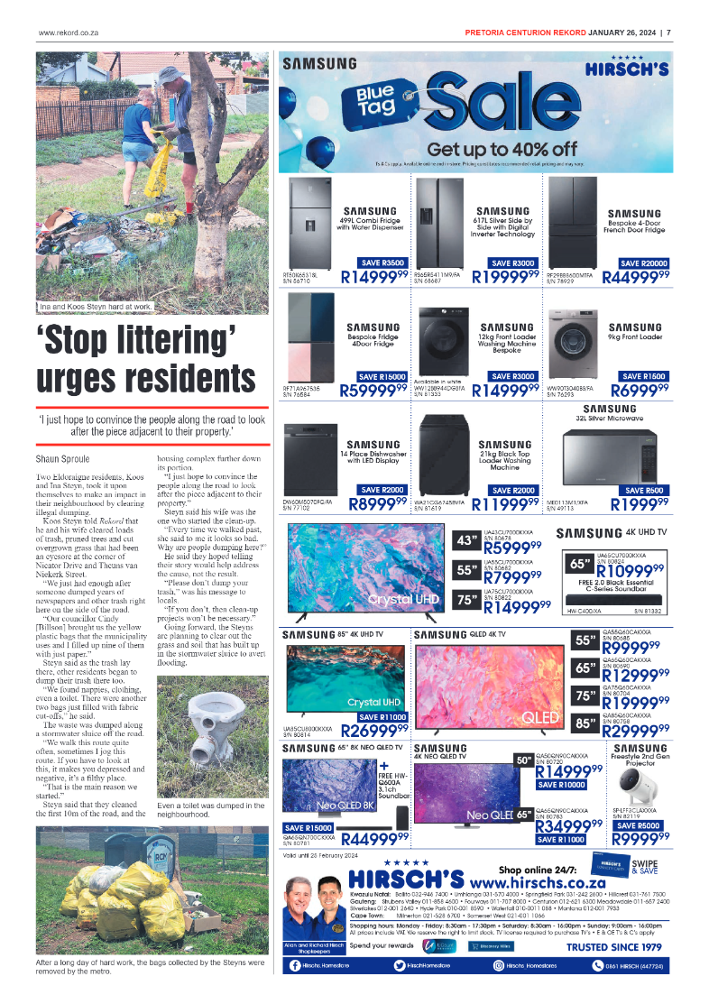 Rekord Centurion 26 January 2024 page 7