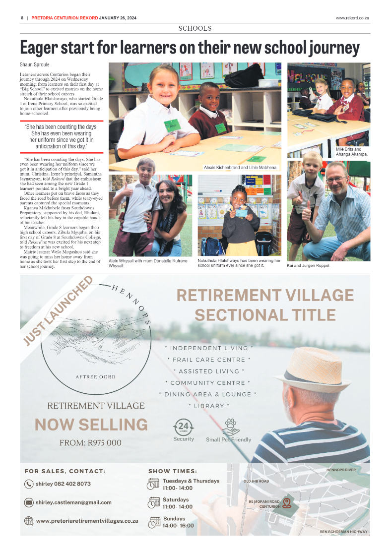Rekord Centurion 26 January 2024 page 8