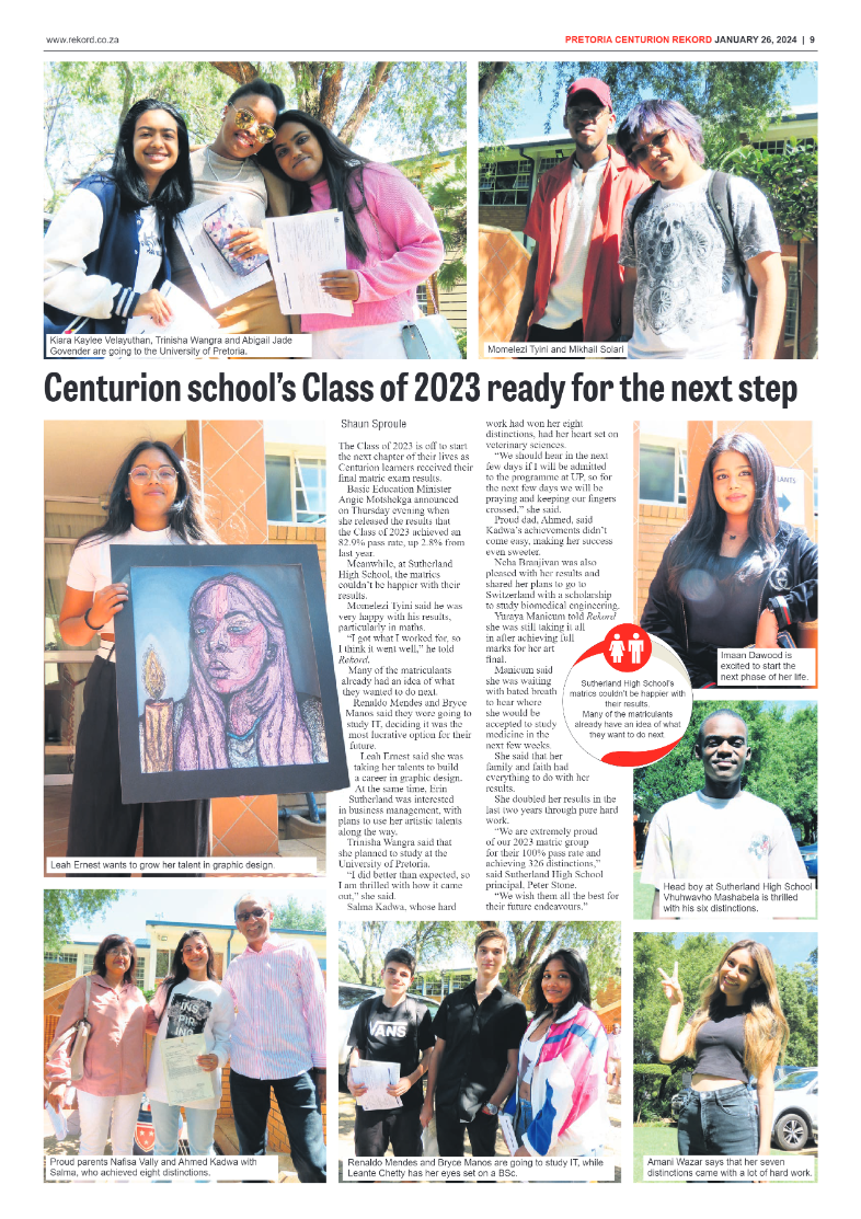Rekord Centurion 26 January 2024 page 9