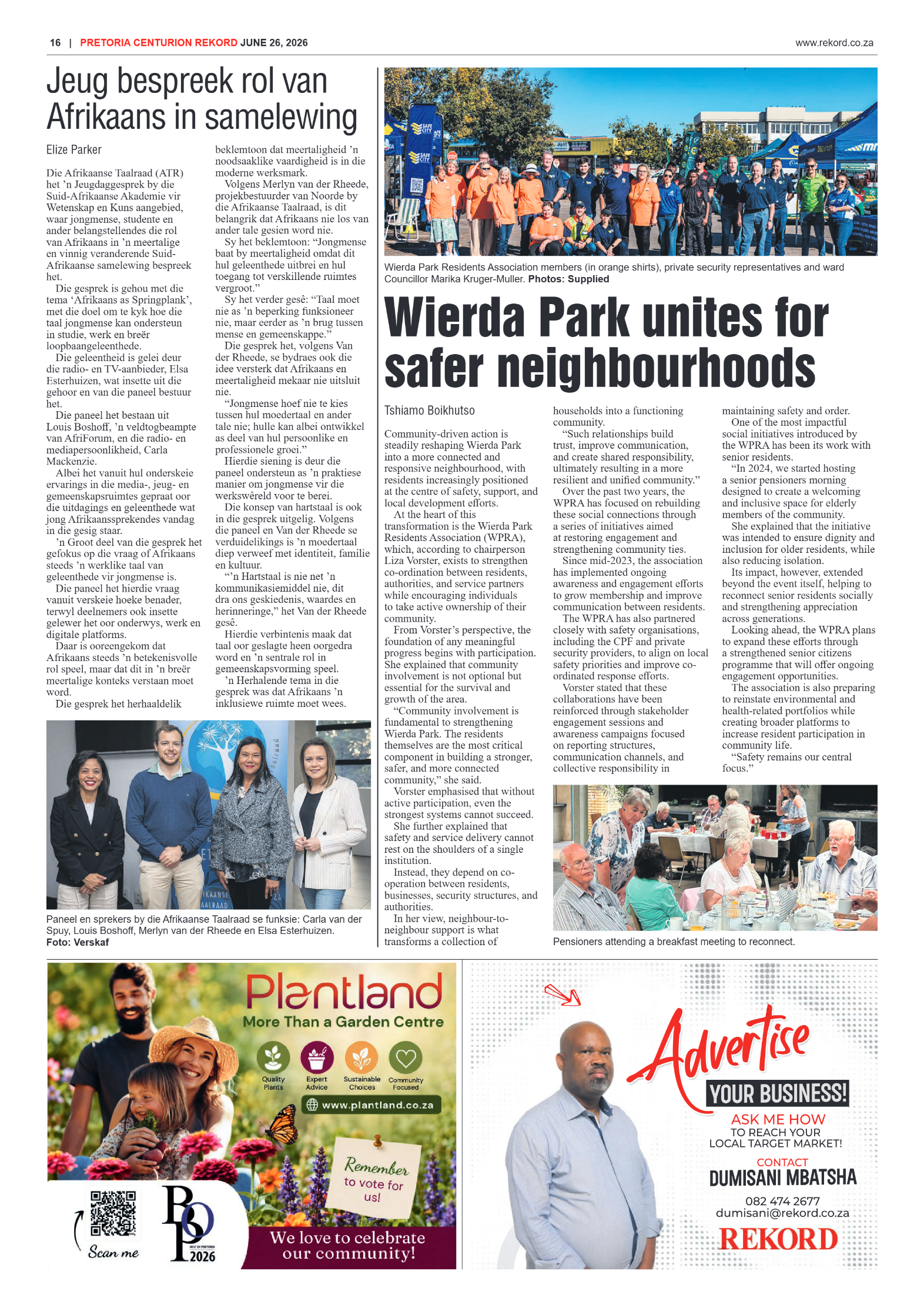 Rekord Centurion 26 June 2026 page 10
