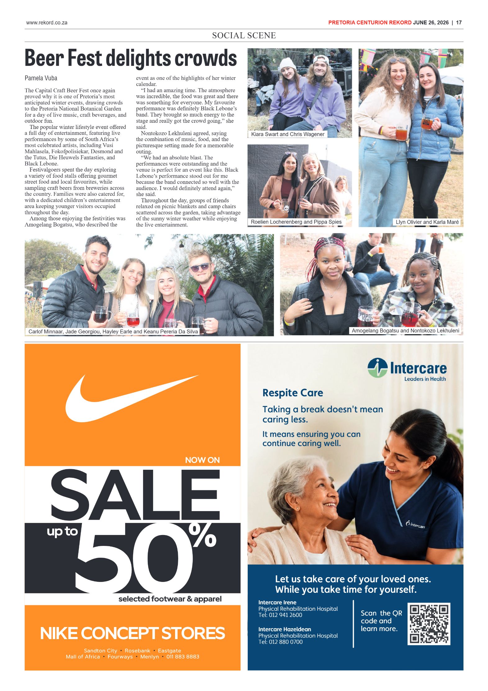 Rekord Centurion 26 June 2026 page 11