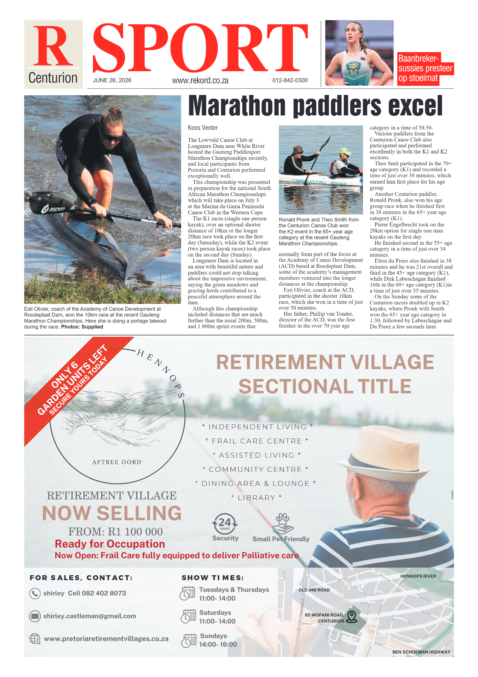 Rekord Centurion 26 June 2026 page 14