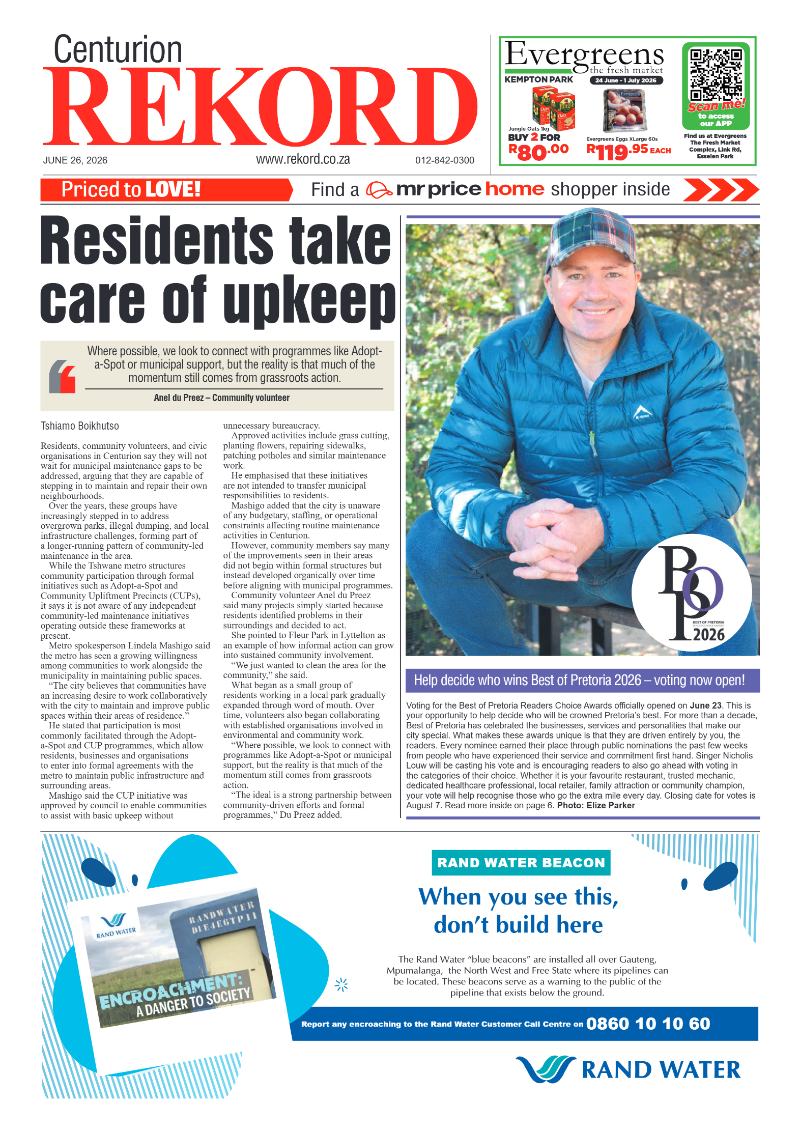 Rekord Centurion 26 June 2026 page 3