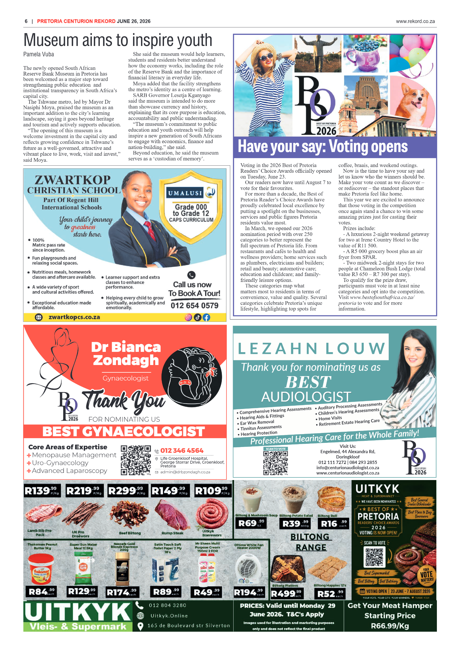 Rekord Centurion 26 June 2026 page 8