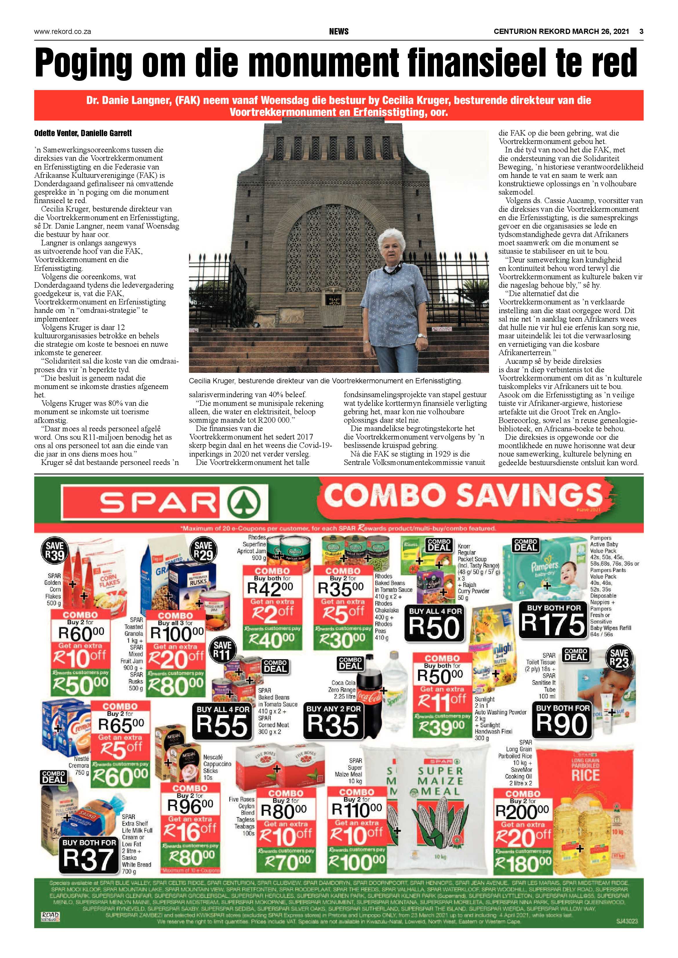 Rekord Centurion 26 March 2021 page 3