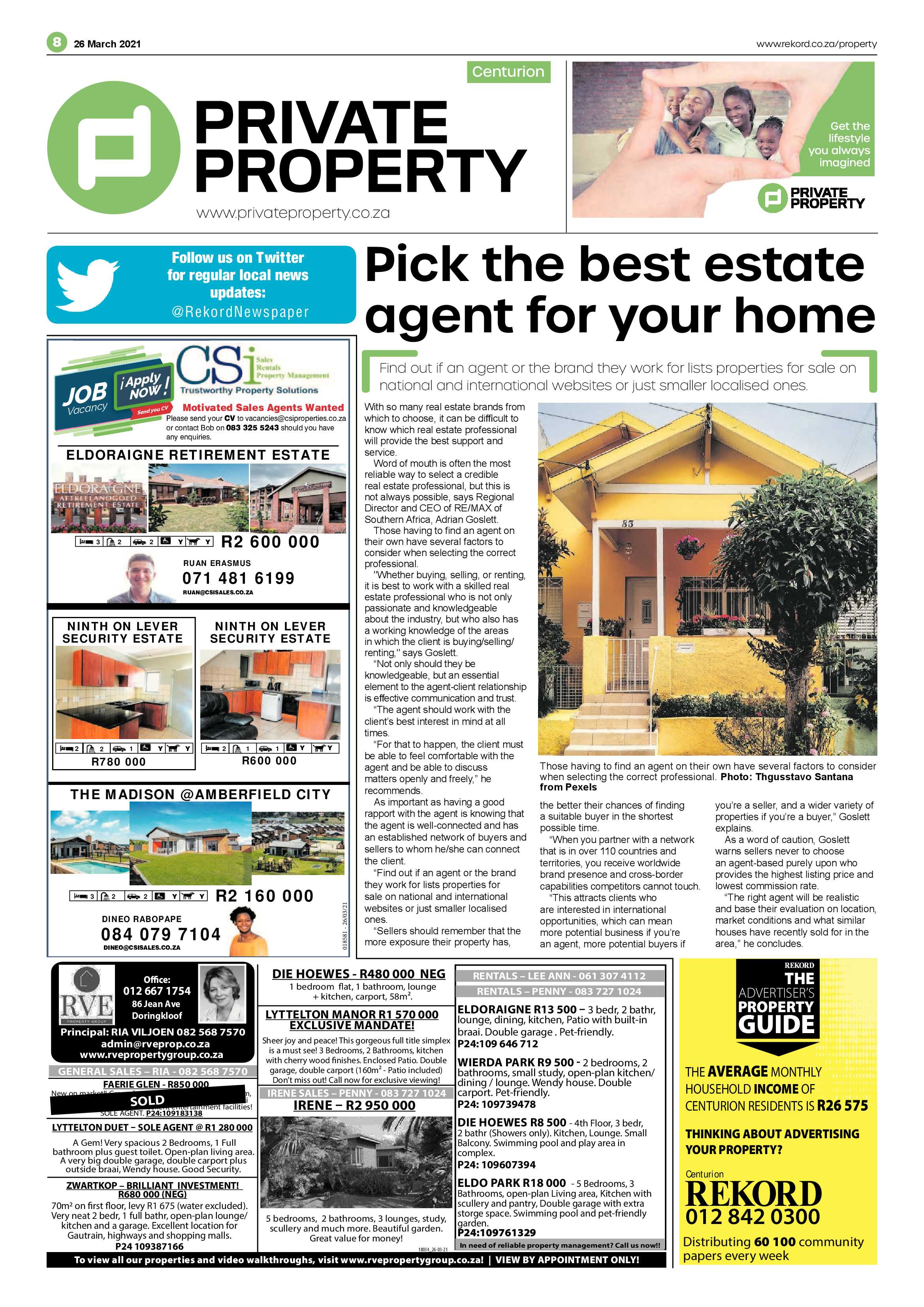 Rekord Centurion 26 March 2021 page 8