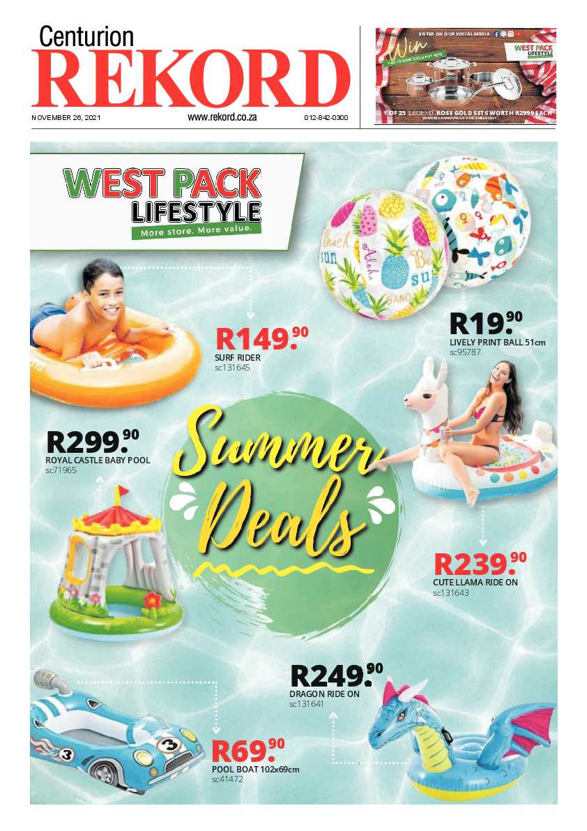 Rekord Centurion 26 November 2021 page 1