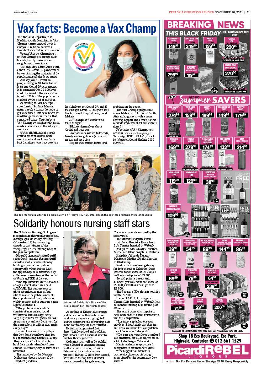 Rekord Centurion 26 November 2021 page 13