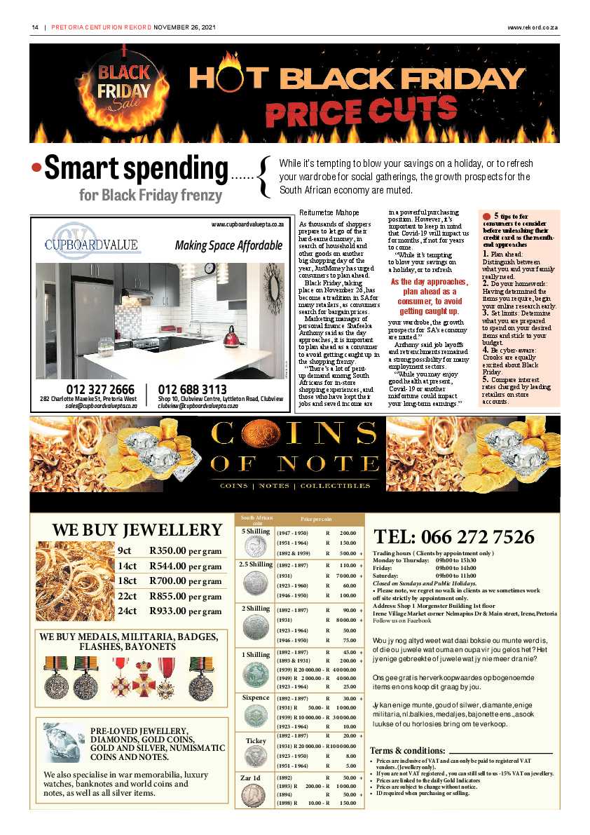 Rekord Centurion 26 November 2021 page 16