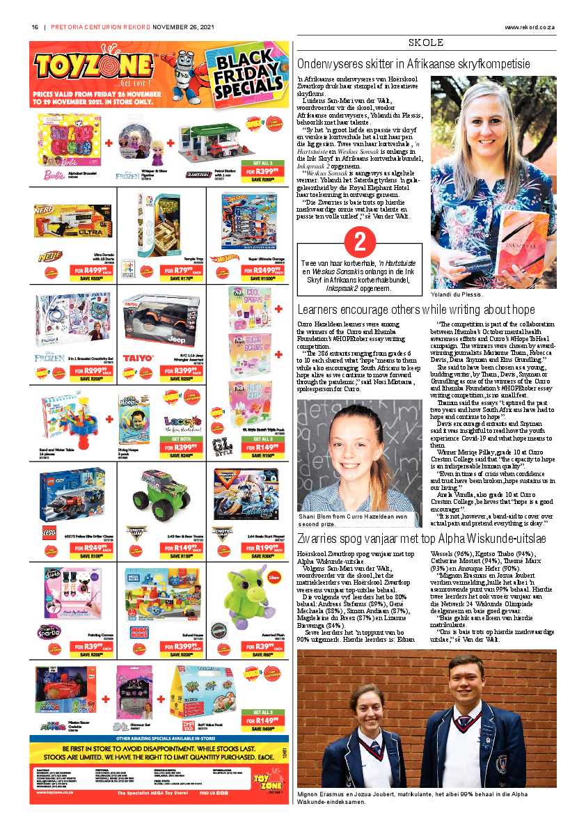 Rekord Centurion 26 November 2021 page 18