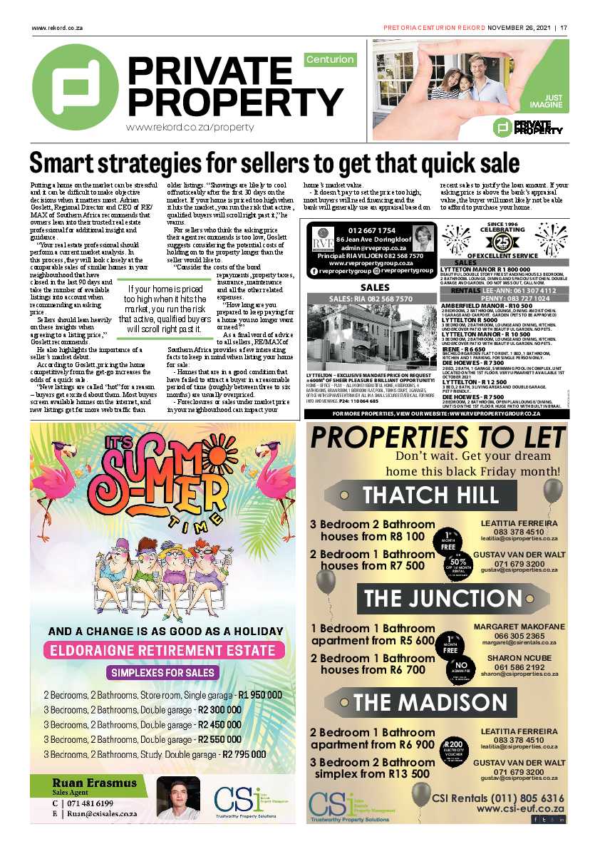 Rekord Centurion 26 November 2021 page 19
