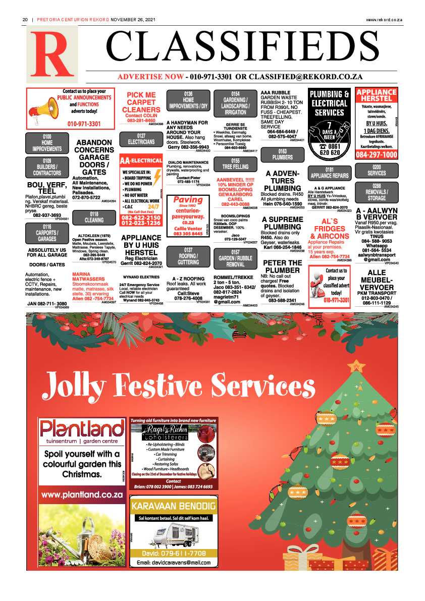 Rekord Centurion 26 November 2021 page 20