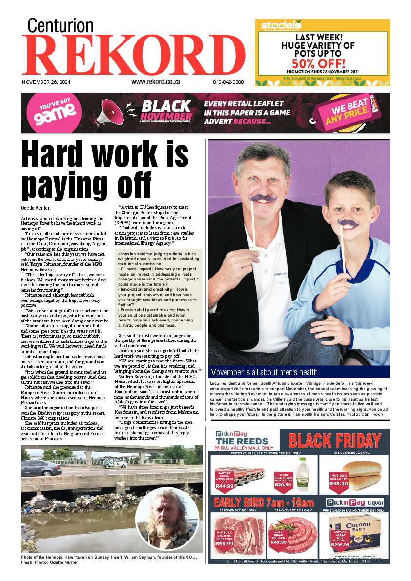 Rekord Centurion 26 November 2021 page 3