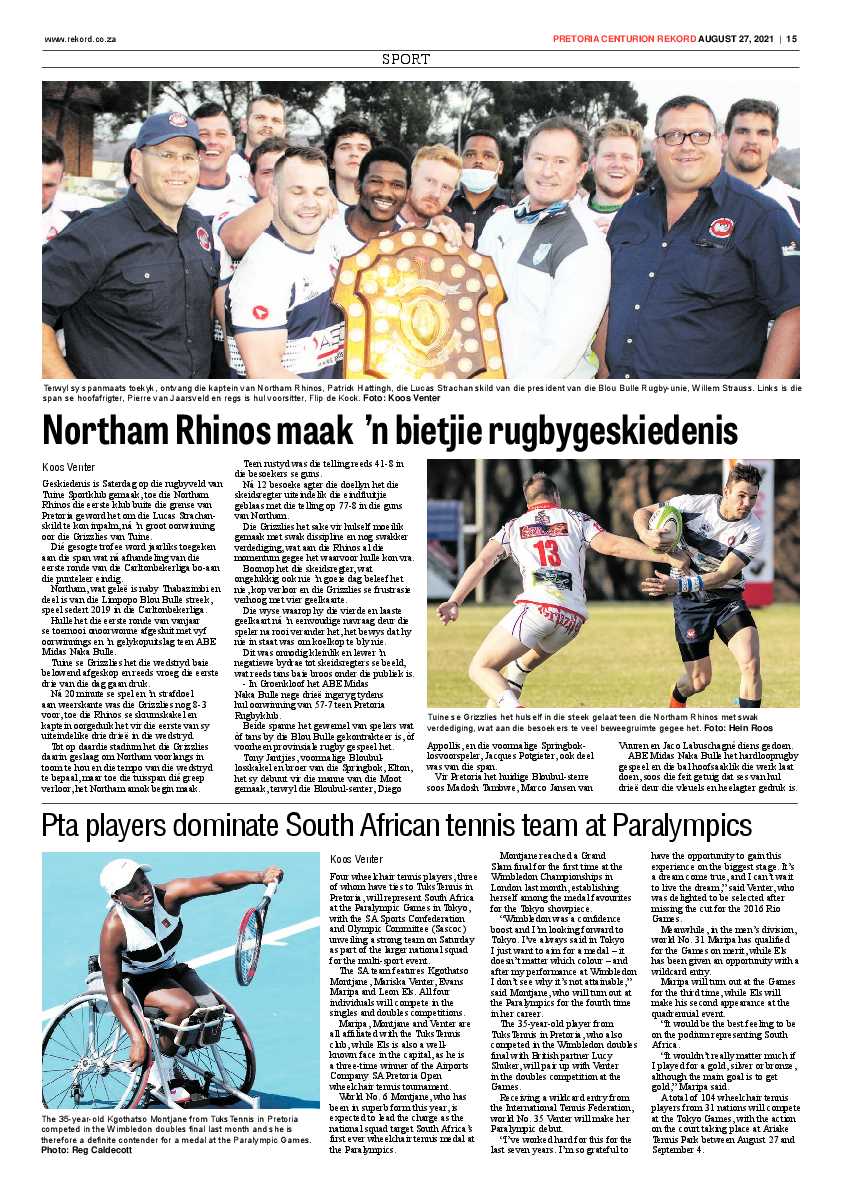 Rekord Centurion 27 August 2021 page 17