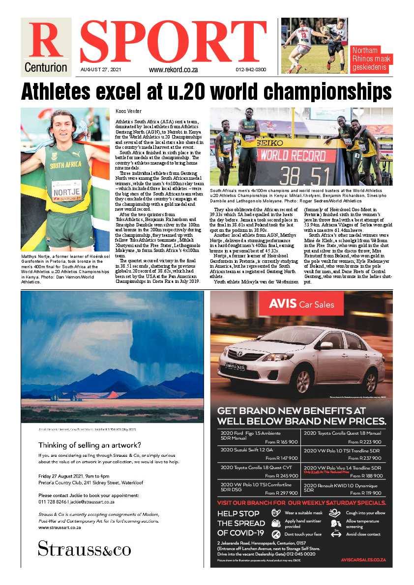 Rekord Centurion 27 August 2021 page 18