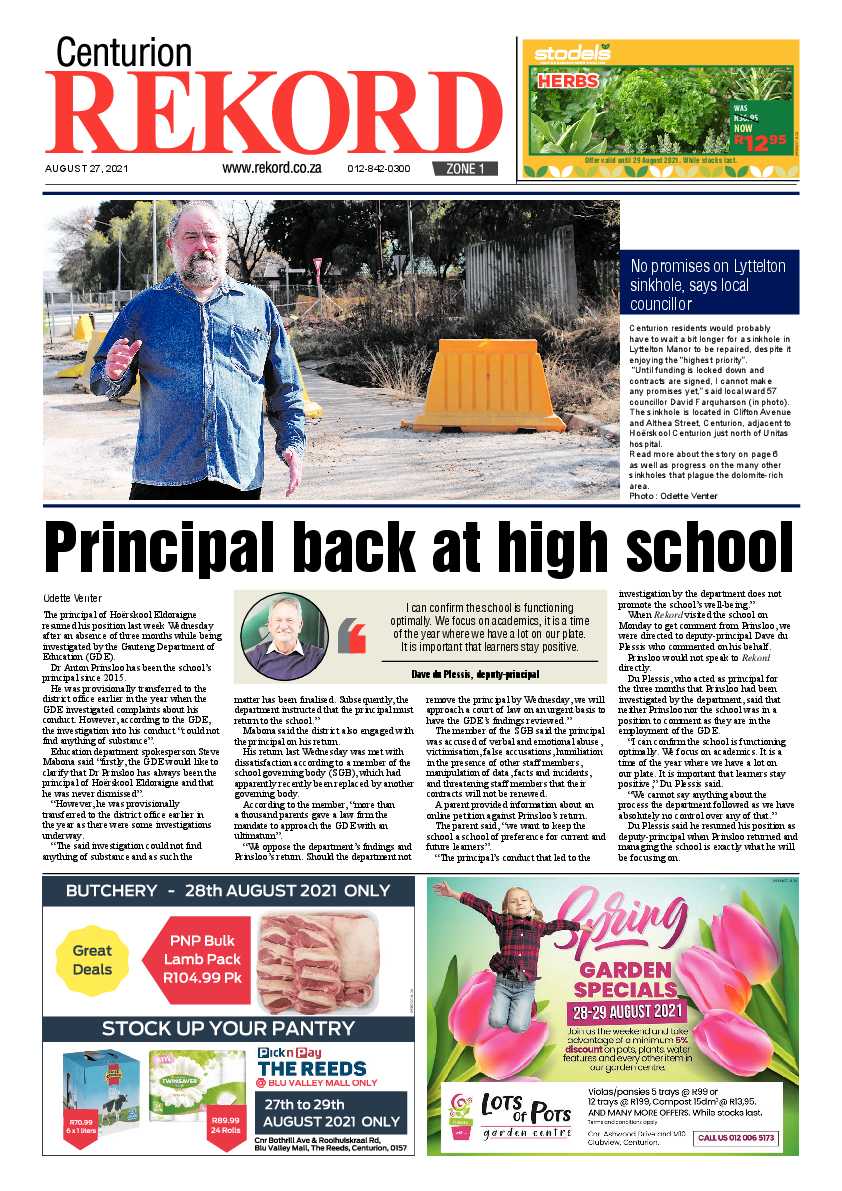 Rekord Centurion 27 August 2021 page 3