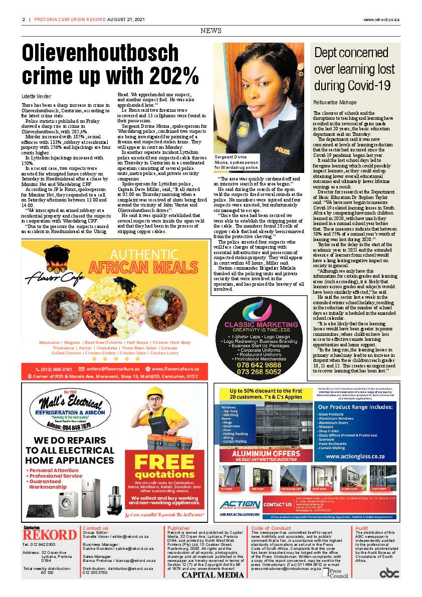 Rekord Centurion 27 August 2021 page 4