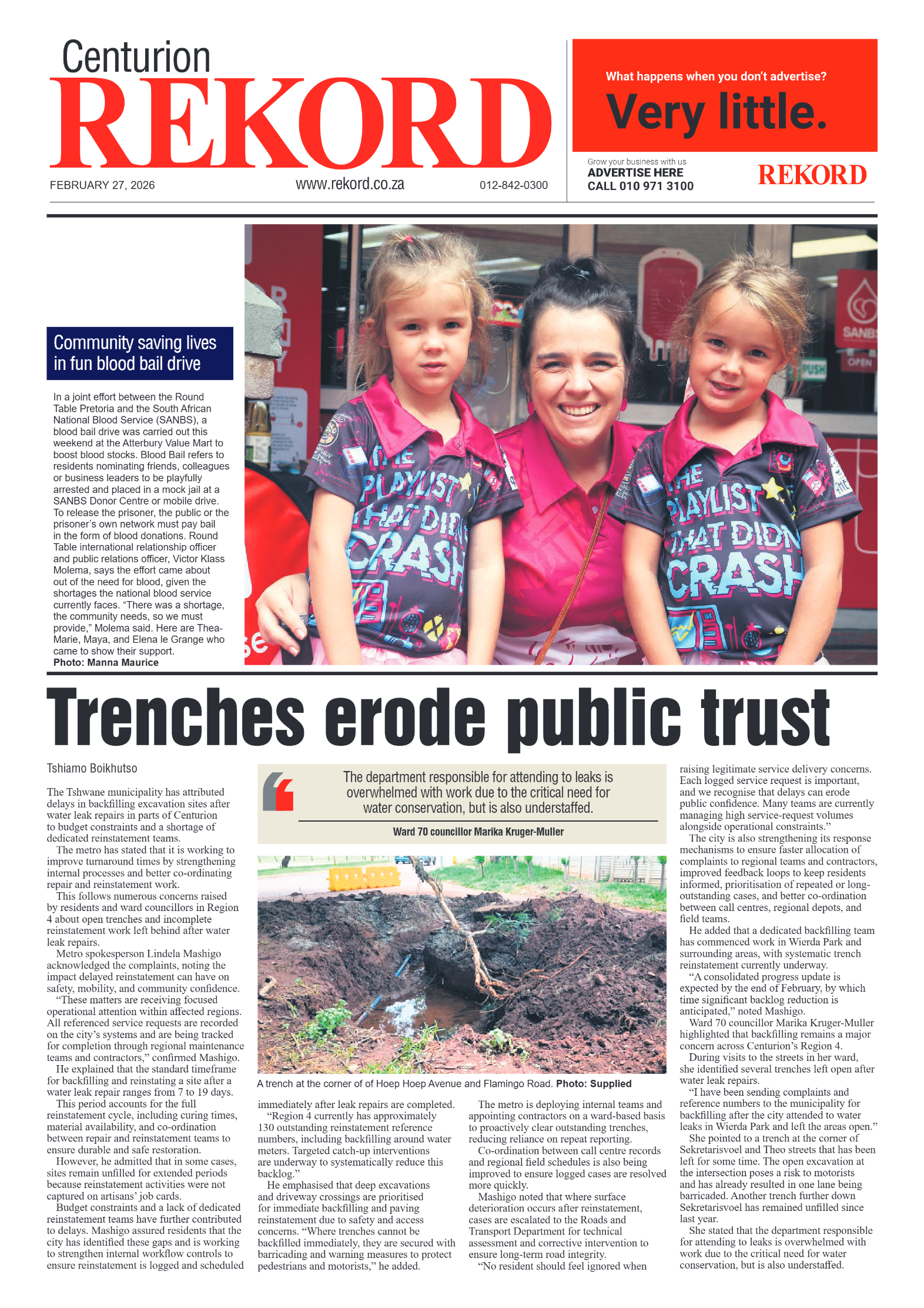 Rekord Centurion 27 February 2026 page 3