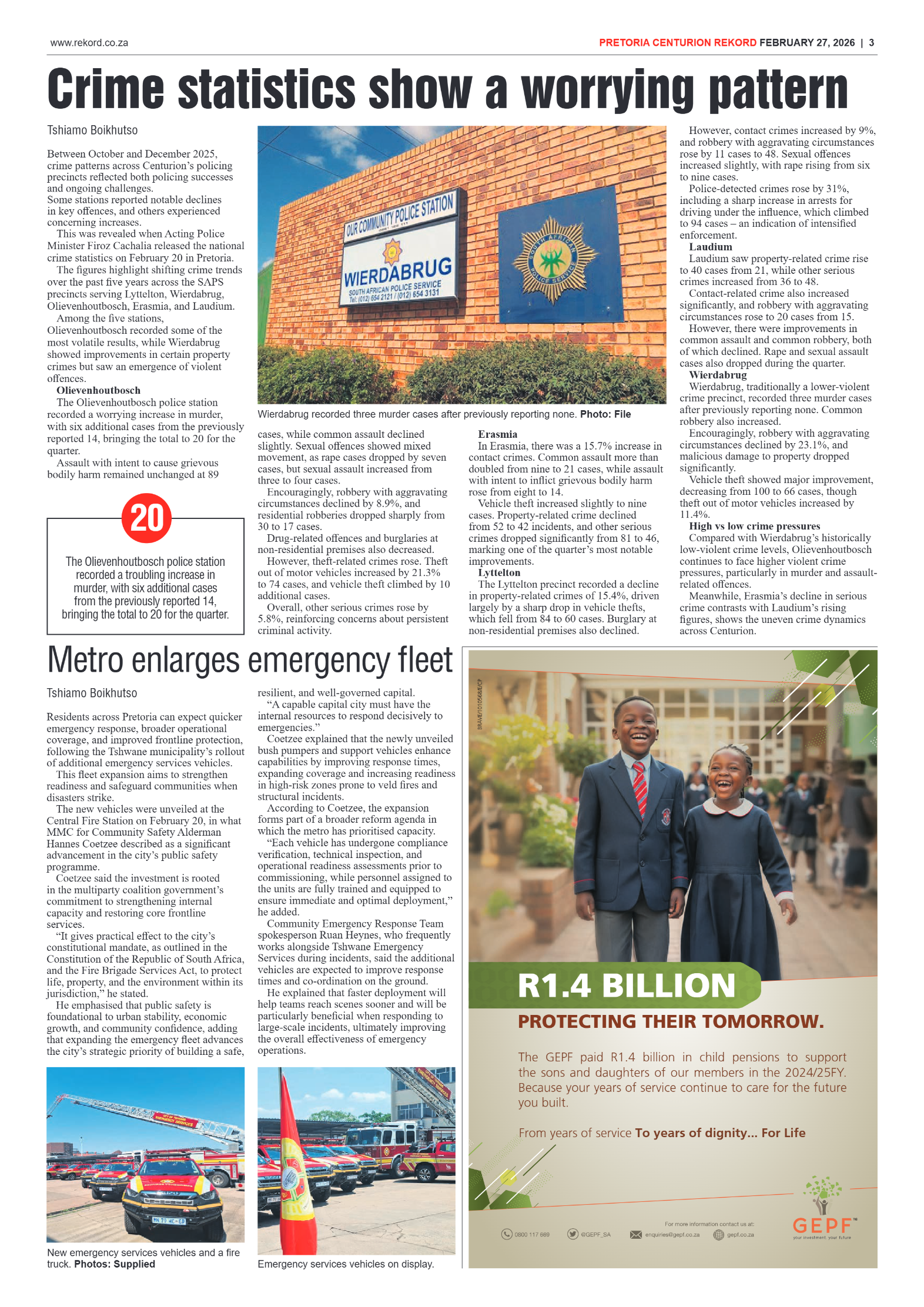 Rekord Centurion 27 February 2026 page 5