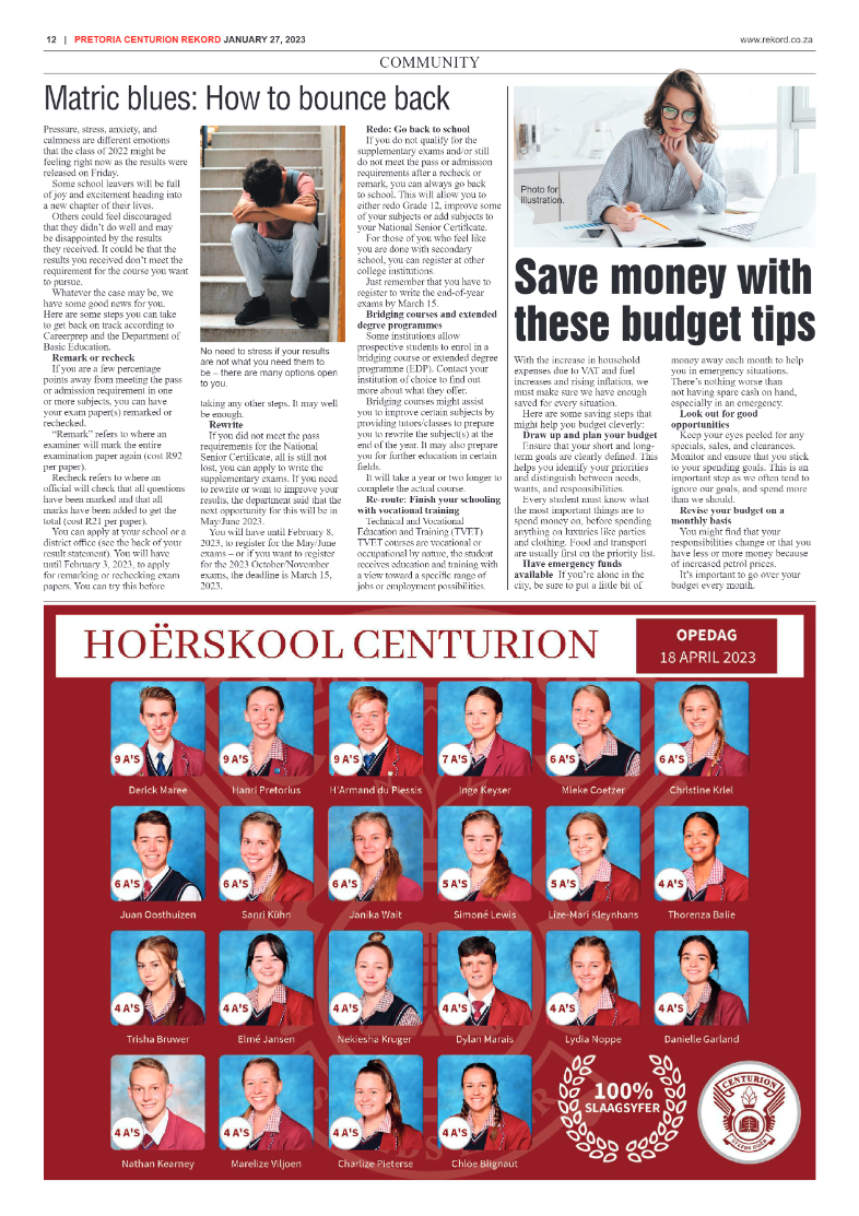 Rekord Centurion 27 January 2023 page 11
