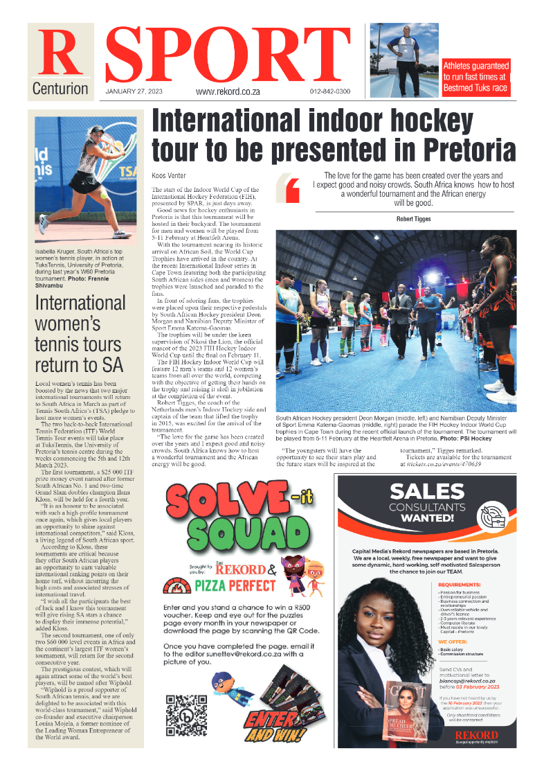 Rekord Centurion 27 January 2023 page 19