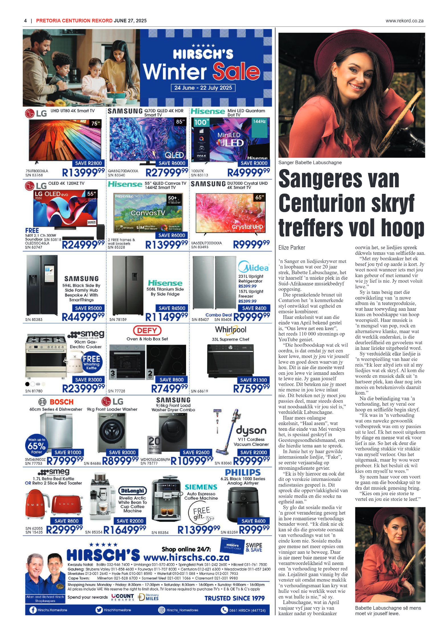 Rekord Centurion 27 June 2025 page 4