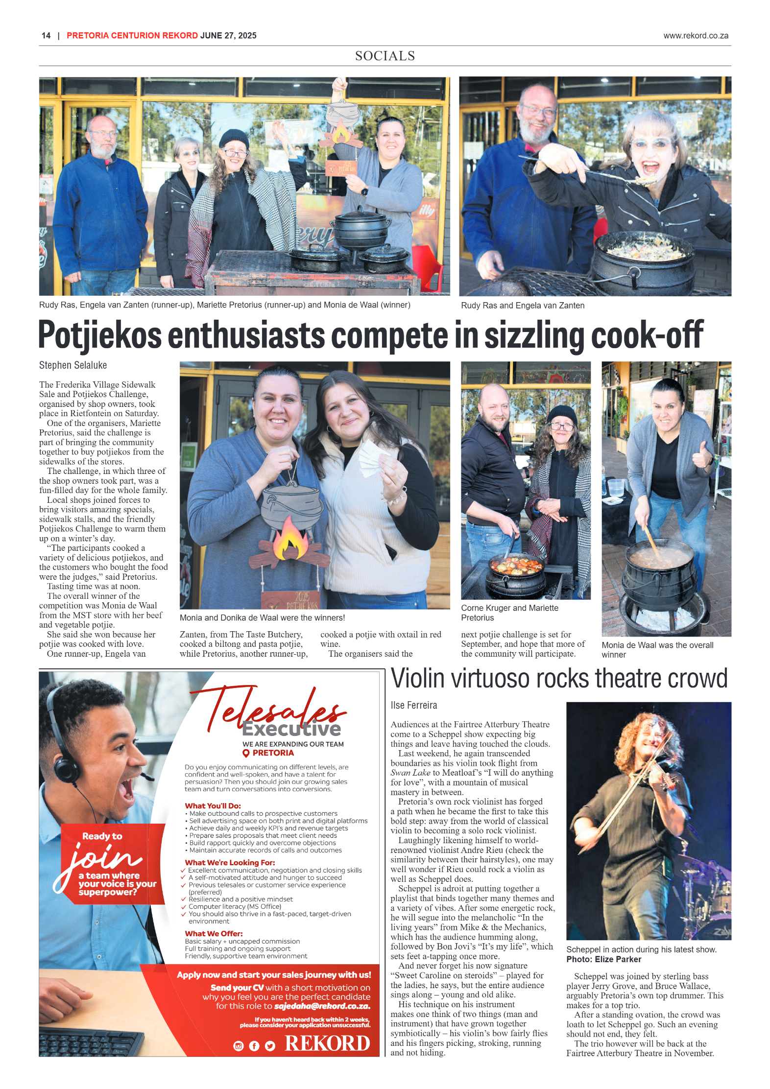 Rekord Centurion 27 June 2025 page 6