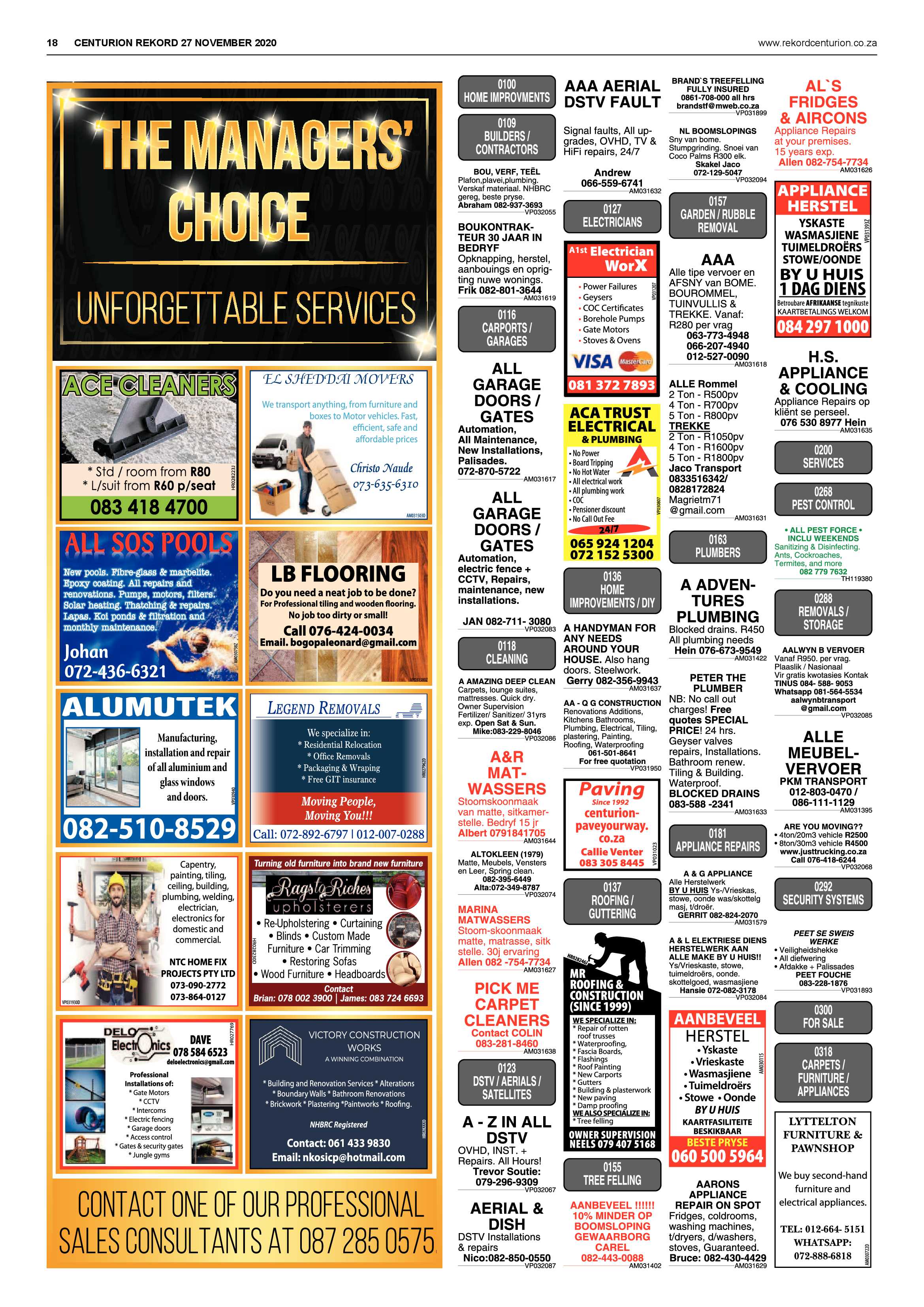 Rekord Centurion 27 November 2020 page 18