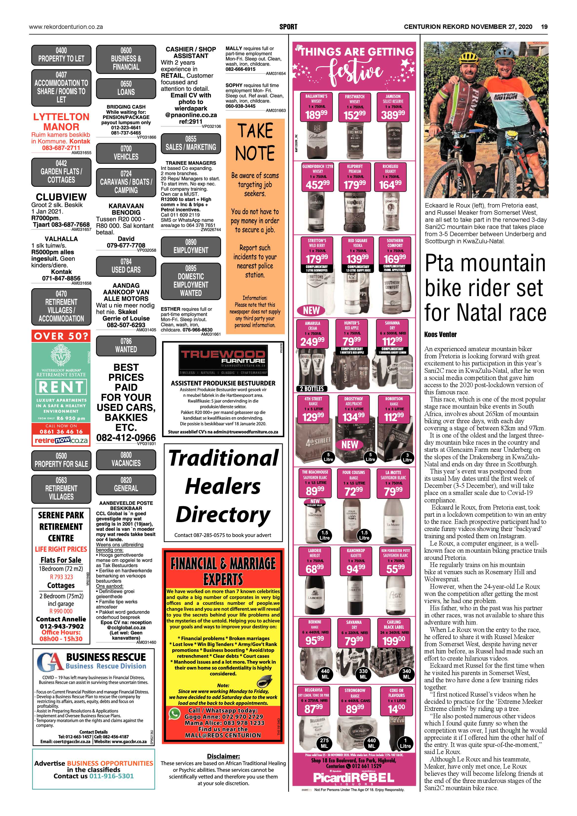 Rekord Centurion 27 November 2020 page 19