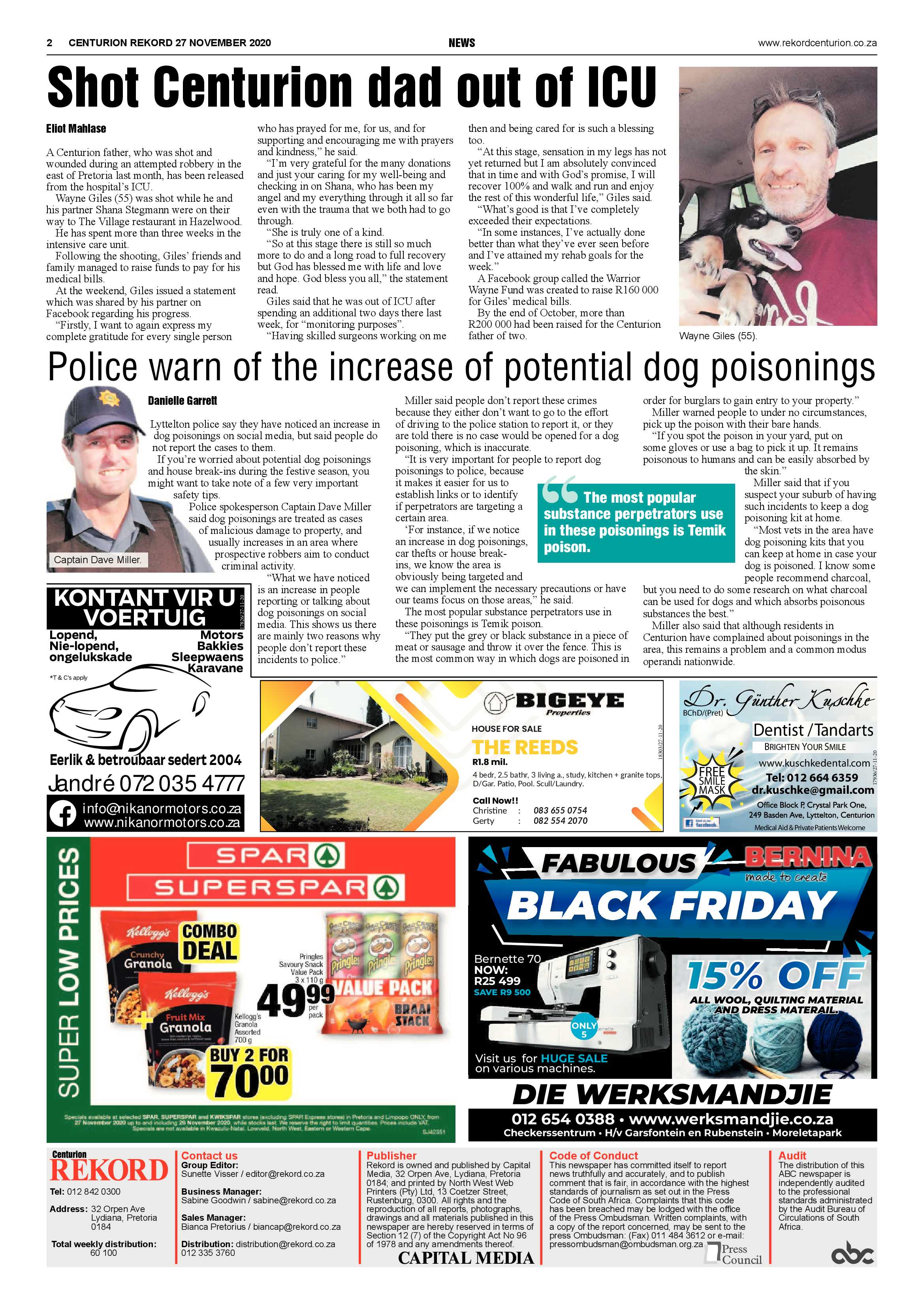 Rekord Centurion 27 November 2020 page 2
