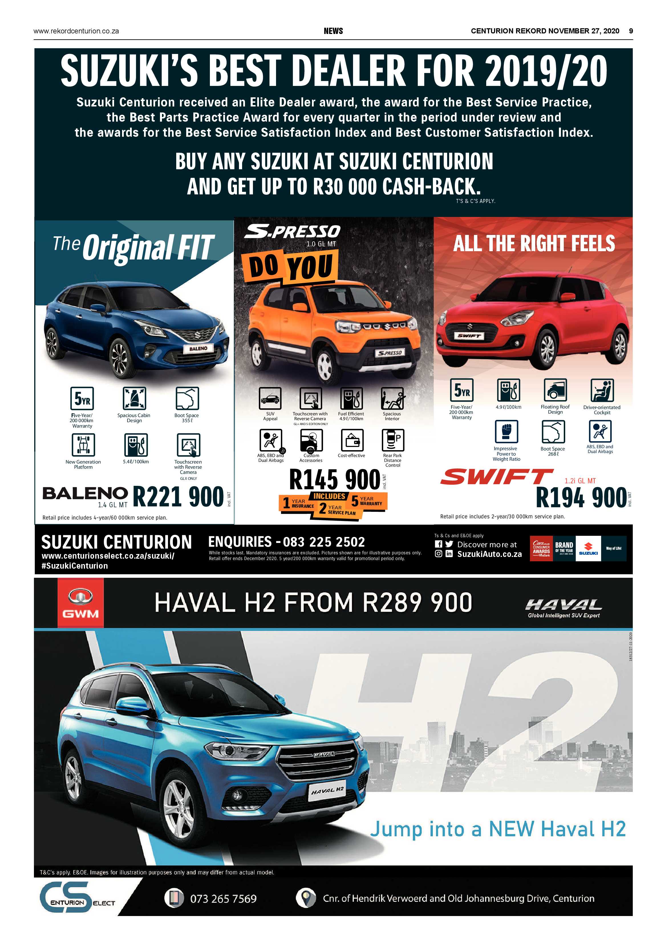 Rekord Centurion 27 November 2020 page 9