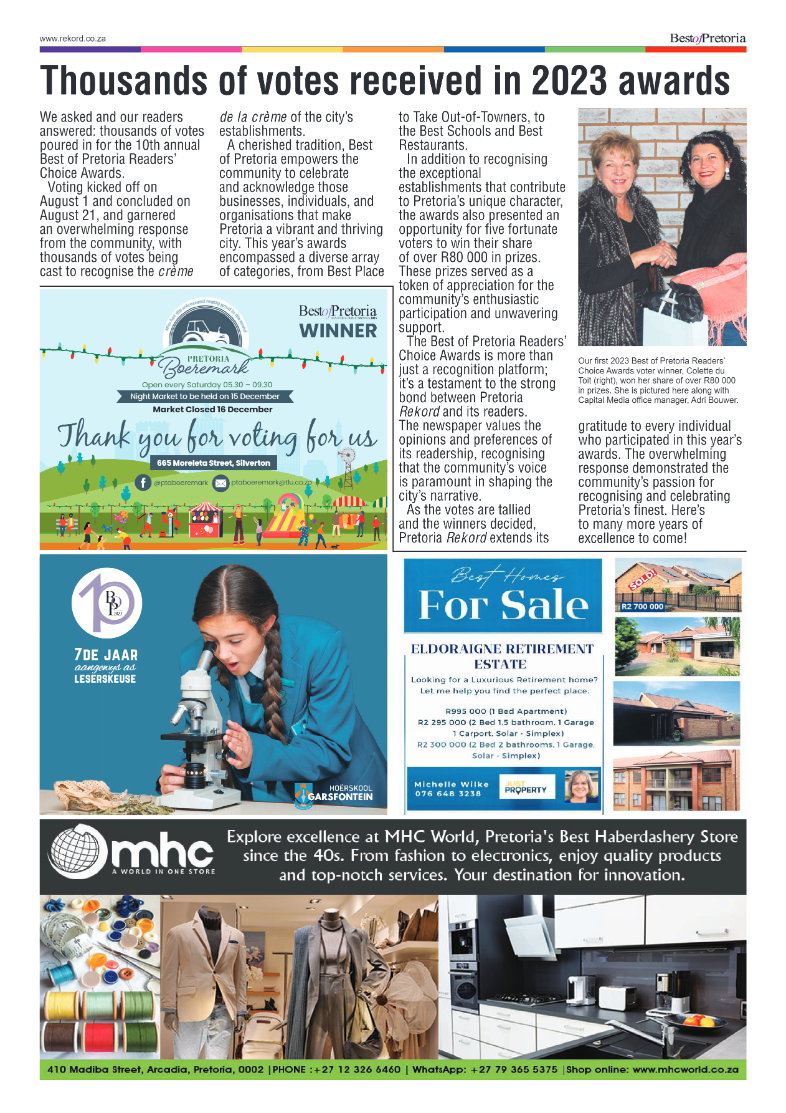 Rekord Centurion 27 October 2023 page 15