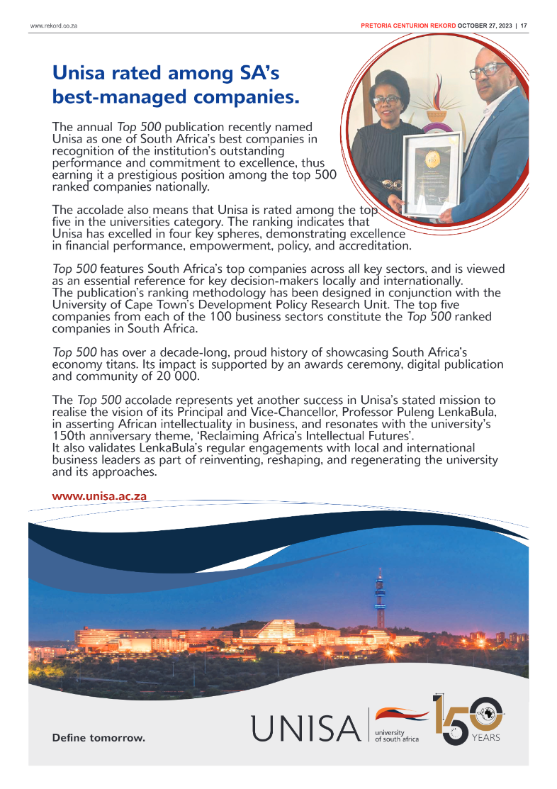 Rekord Centurion 27 October 2023 page 16