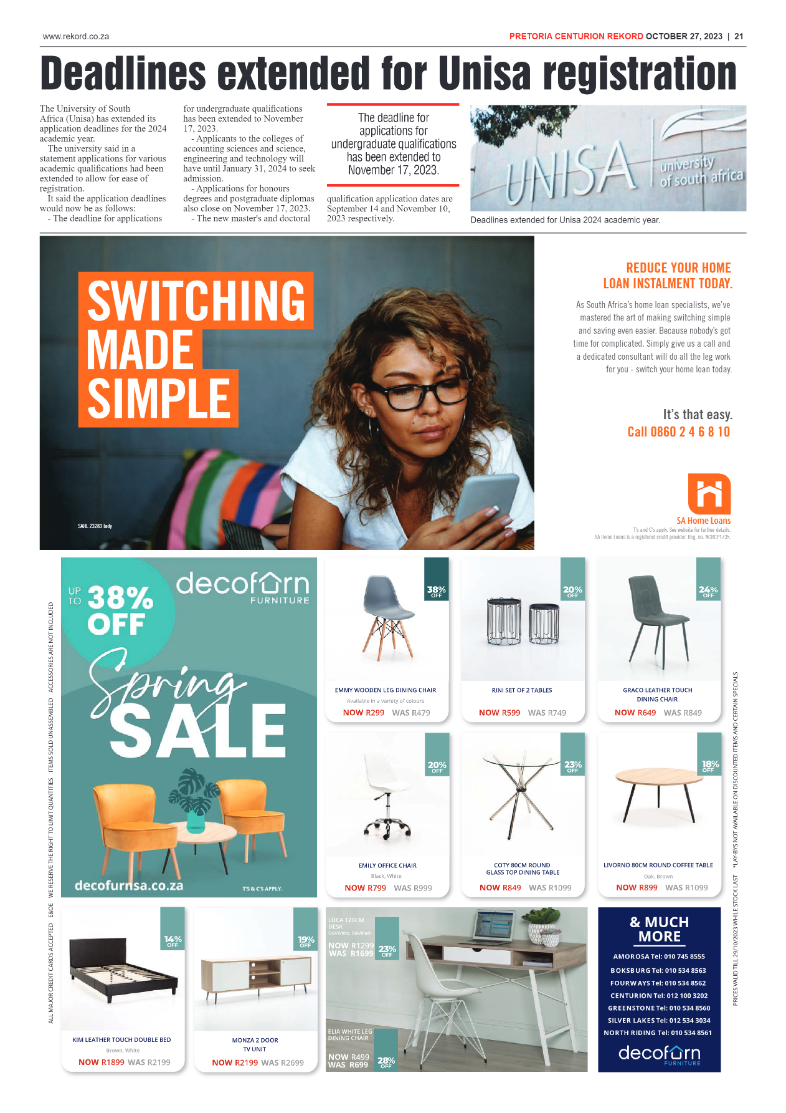 Rekord Centurion 27 October 2023 page 20