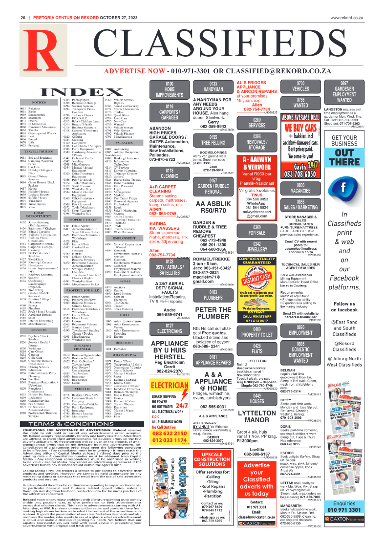 Rekord Centurion 27 October 2023 page 25