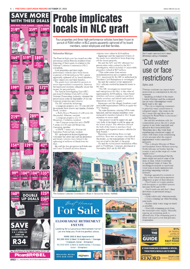 Rekord Centurion 27 October 2023 page 4