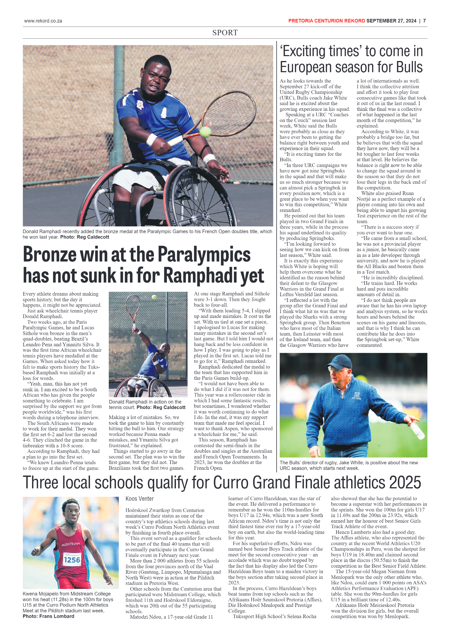 Rekord Centurion 27 September 2024 page 7