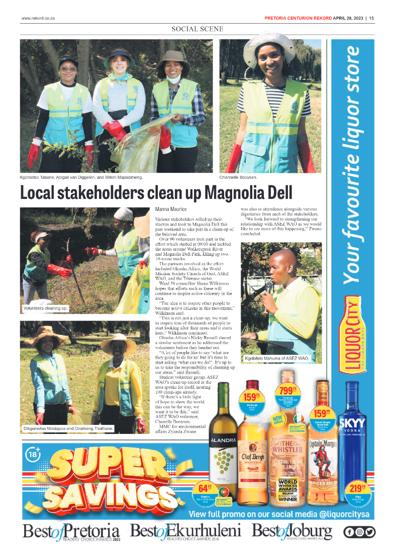 Rekord Centurion 28 April 2023 page 15