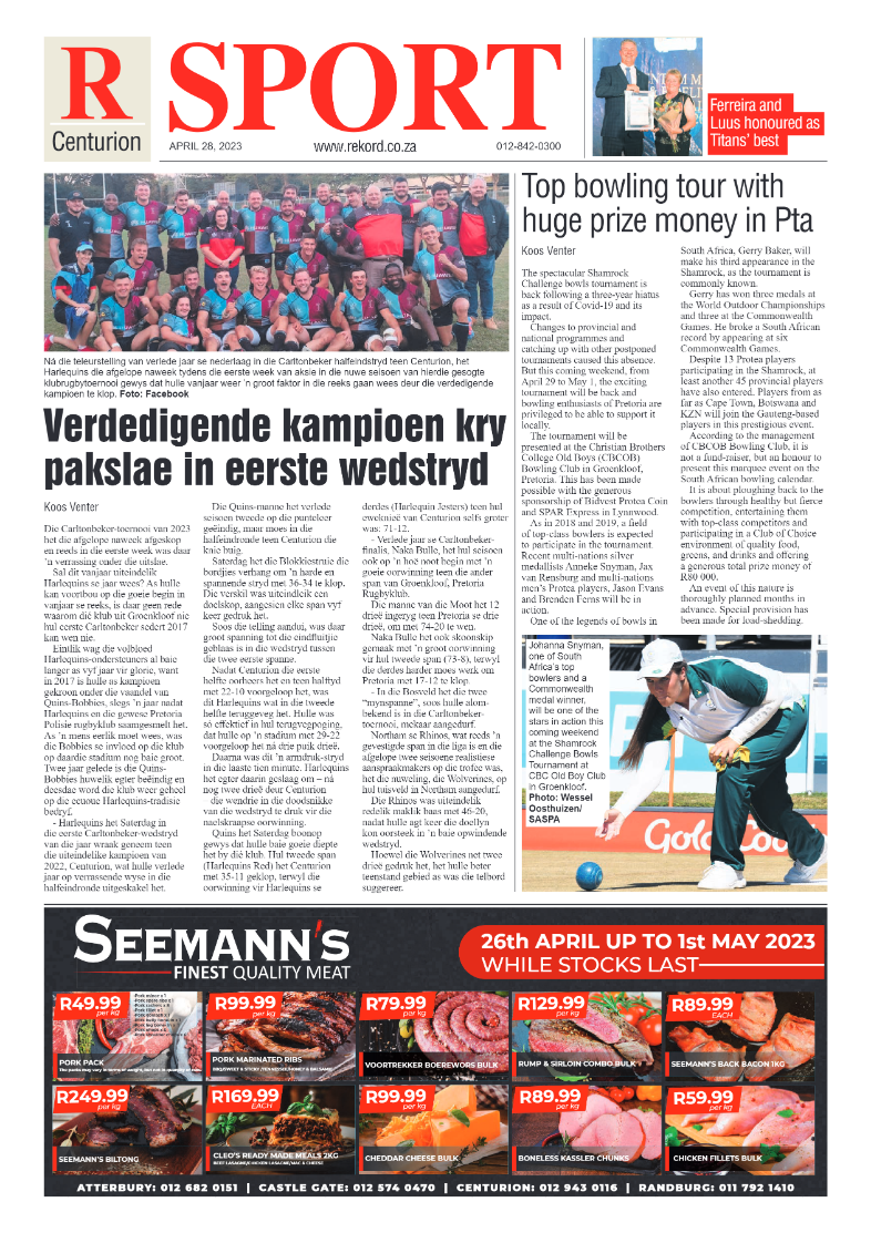 Rekord Centurion 28 April 2023 page 20