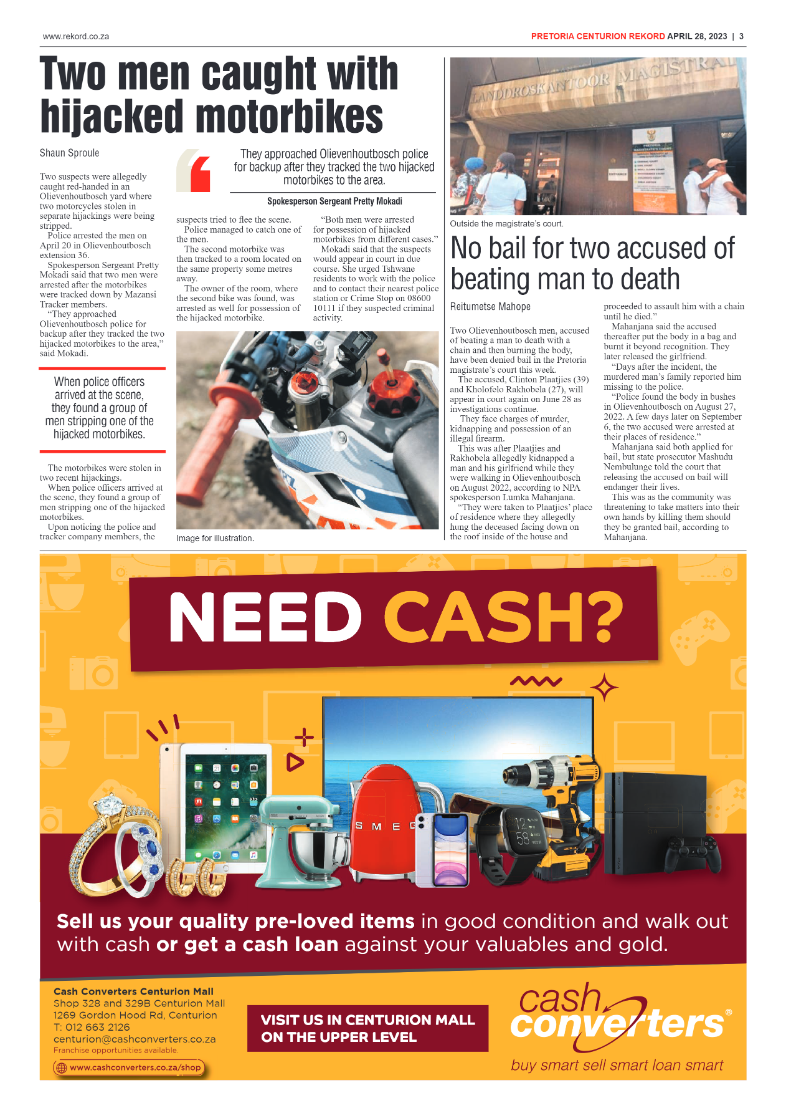 Rekord Centurion 28 April 2023 page 3