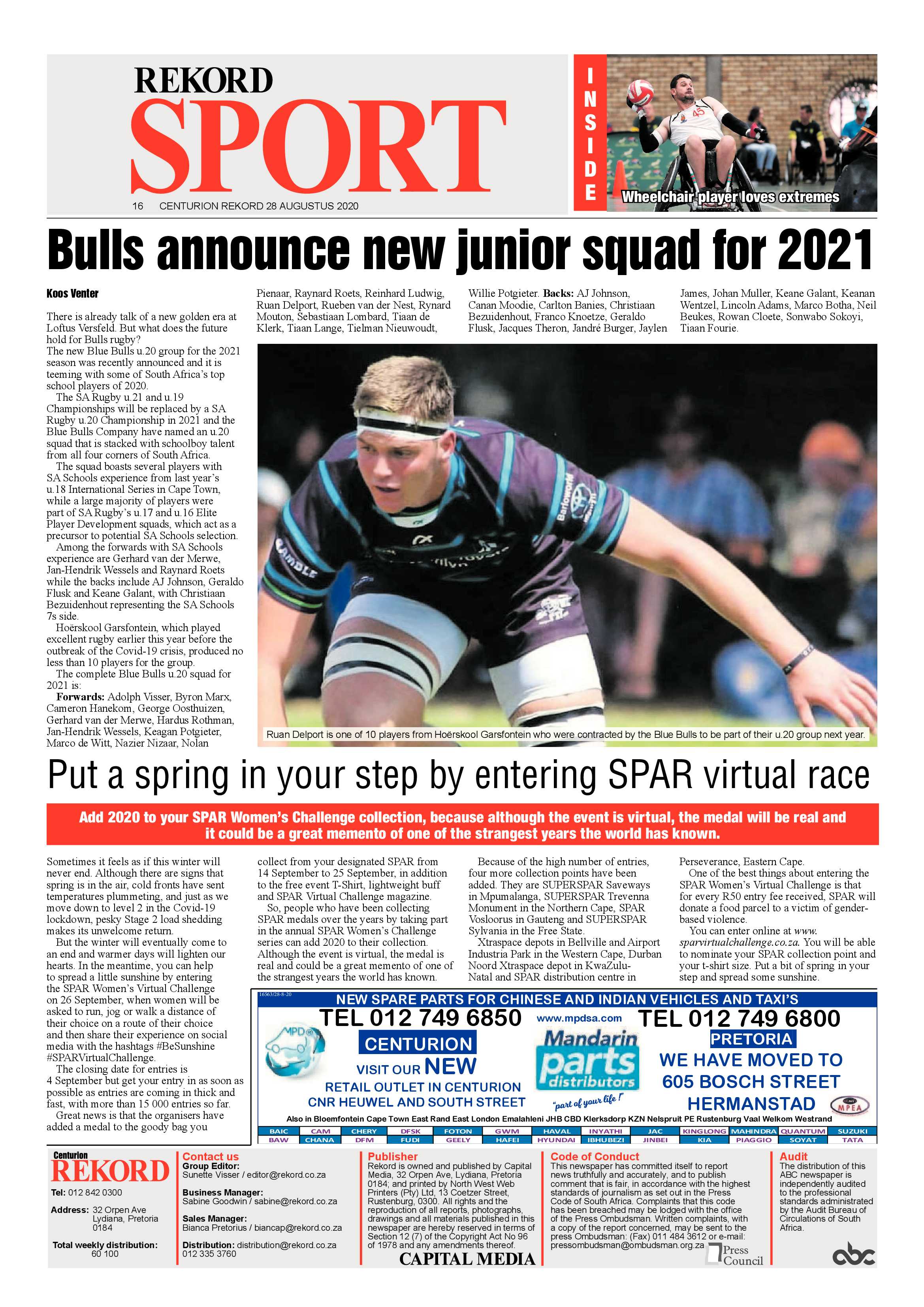 Rekord Centurion 28 August 2020 page 16