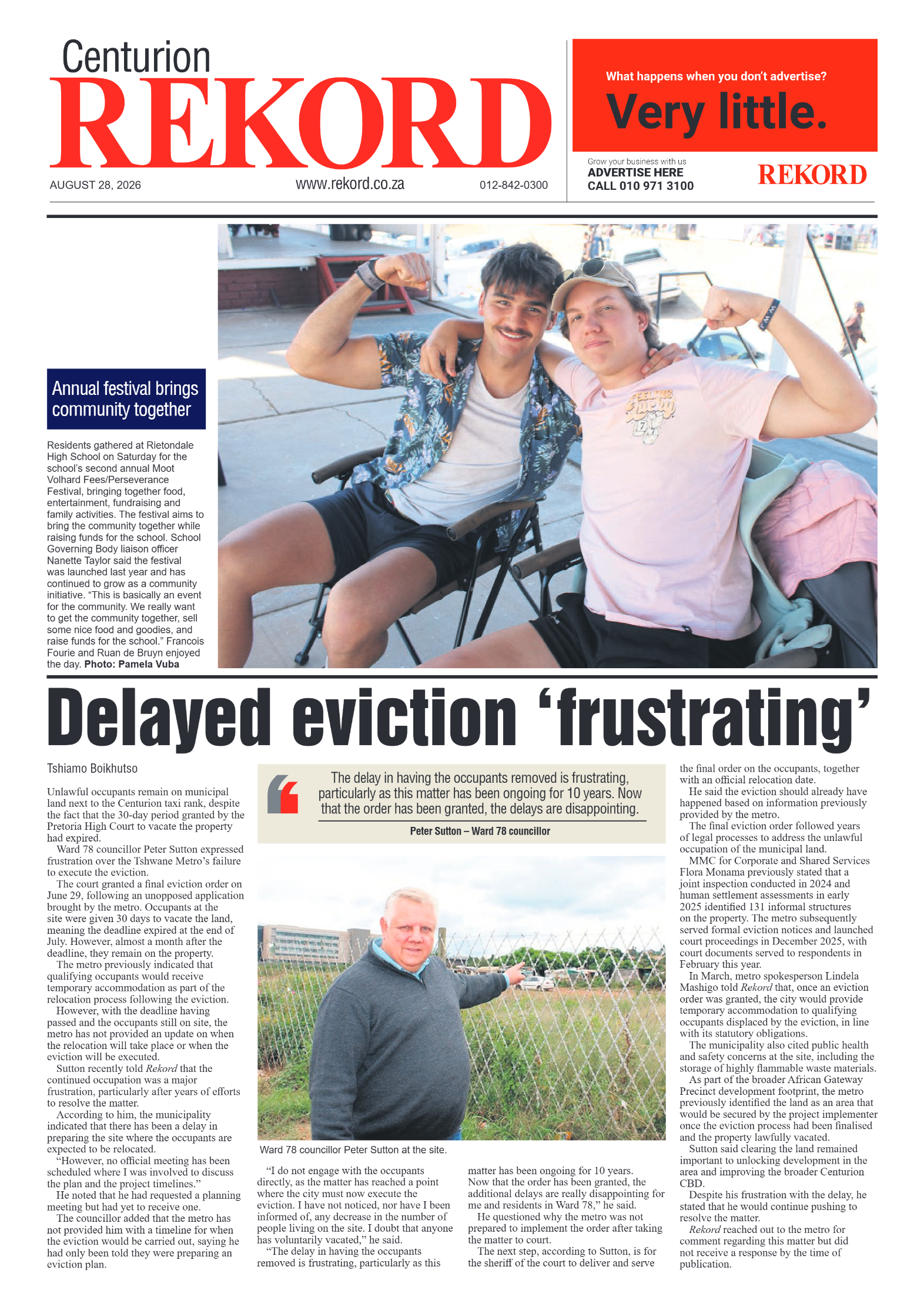 Rekord Centurion 28 August 2026 page 3