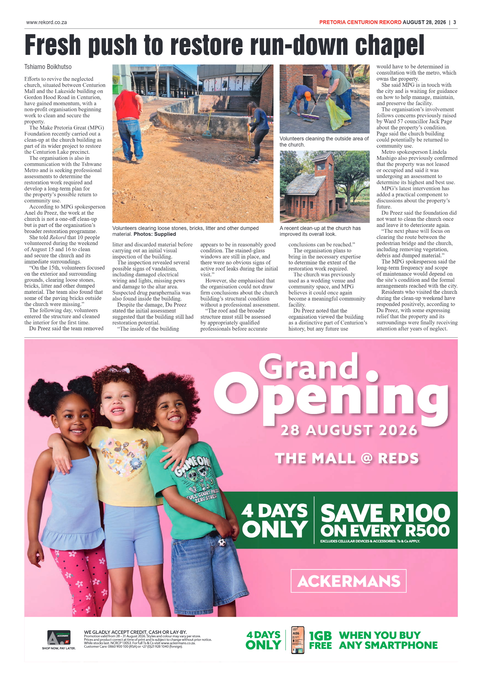 Rekord Centurion 28 August 2026 page 5